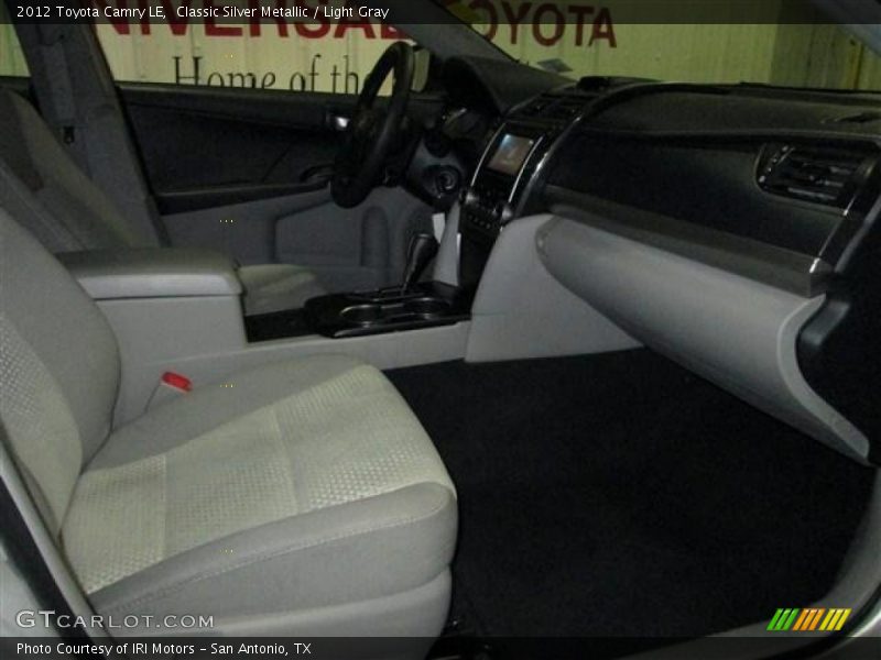 Classic Silver Metallic / Light Gray 2012 Toyota Camry LE