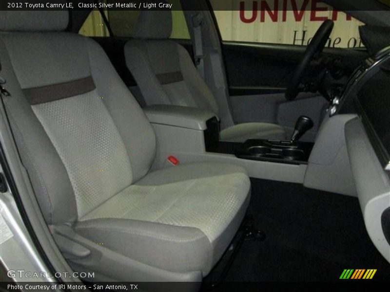 Classic Silver Metallic / Light Gray 2012 Toyota Camry LE