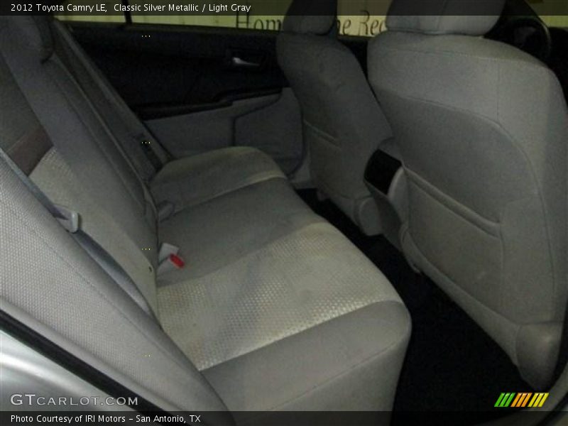 Classic Silver Metallic / Light Gray 2012 Toyota Camry LE