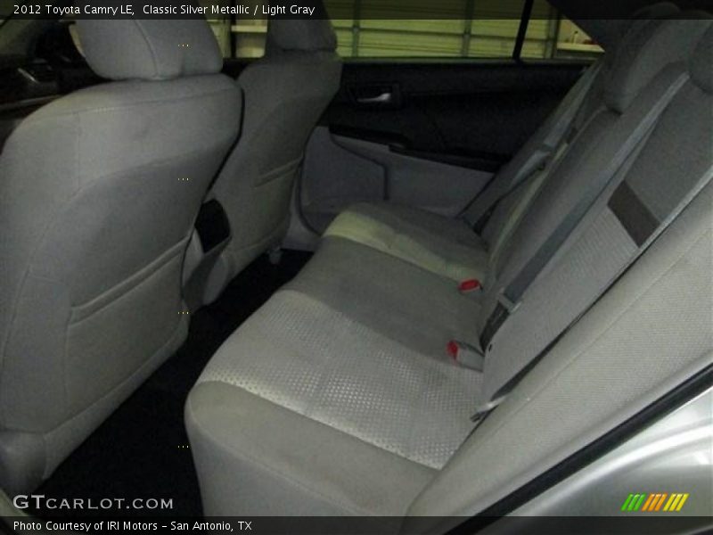 Classic Silver Metallic / Light Gray 2012 Toyota Camry LE