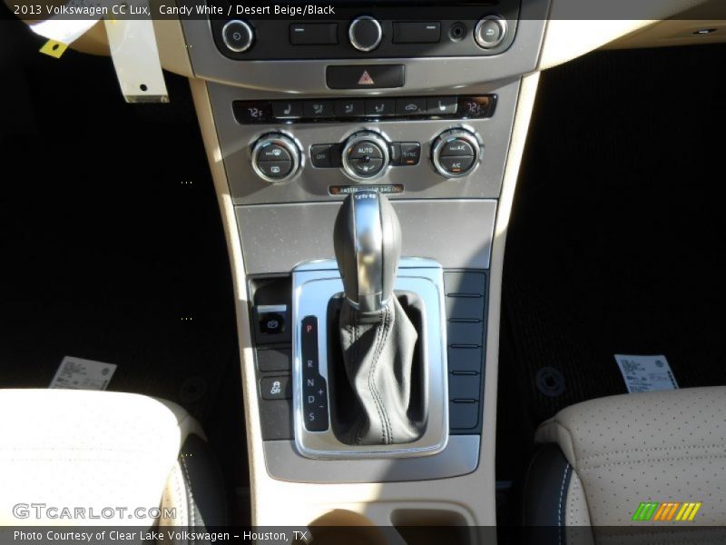 Candy White / Desert Beige/Black 2013 Volkswagen CC Lux