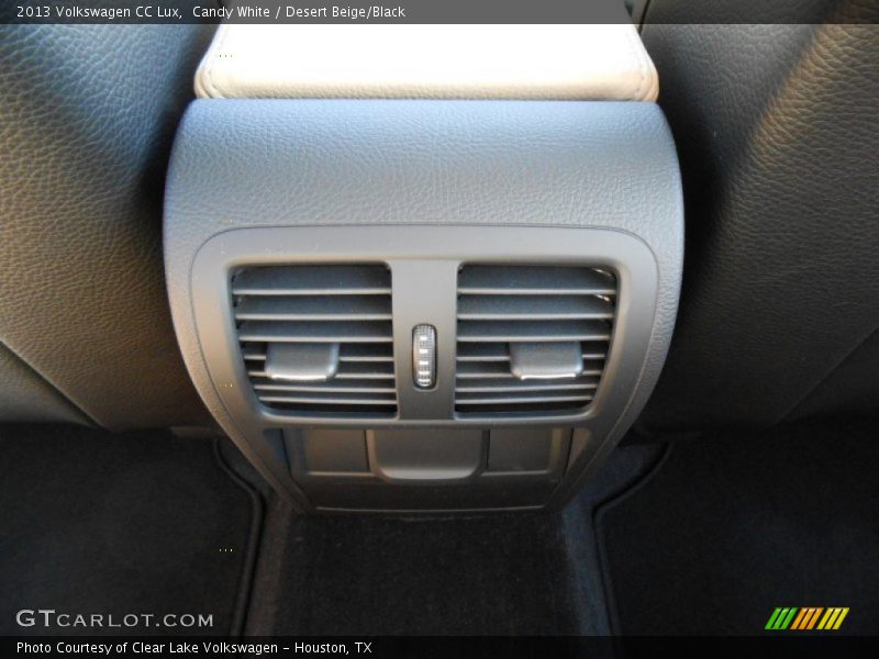 Candy White / Desert Beige/Black 2013 Volkswagen CC Lux