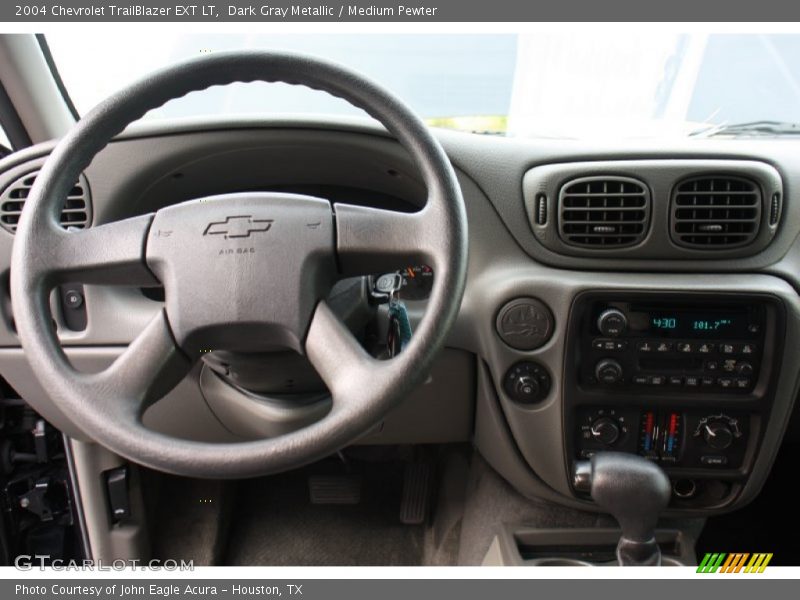 Dark Gray Metallic / Medium Pewter 2004 Chevrolet TrailBlazer EXT LT