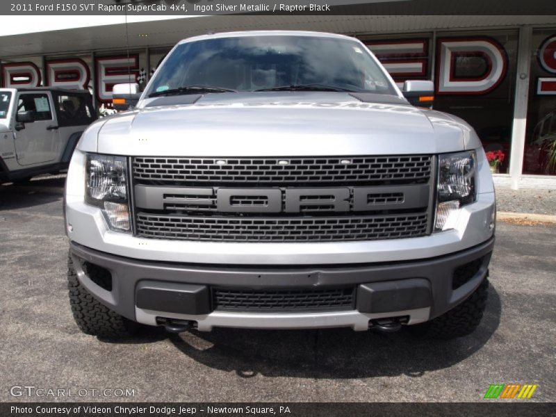  2011 F150 SVT Raptor SuperCab 4x4 Ingot Silver Metallic