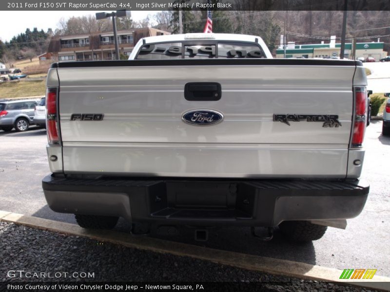 Ingot Silver Metallic / Raptor Black 2011 Ford F150 SVT Raptor SuperCab 4x4