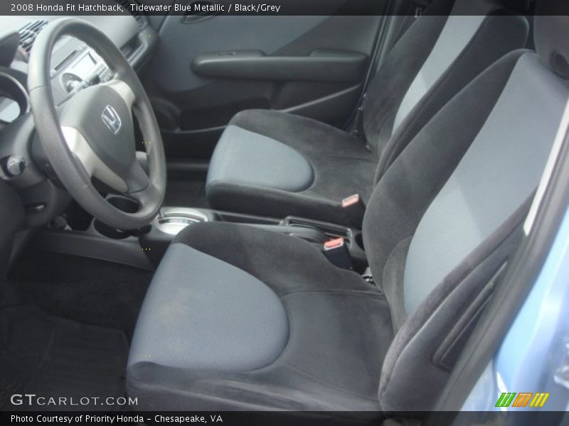 Front Seat of 2008 Fit Hatchback