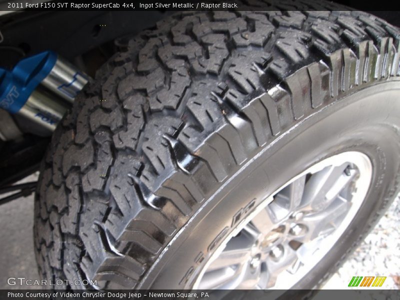 Ingot Silver Metallic / Raptor Black 2011 Ford F150 SVT Raptor SuperCab 4x4