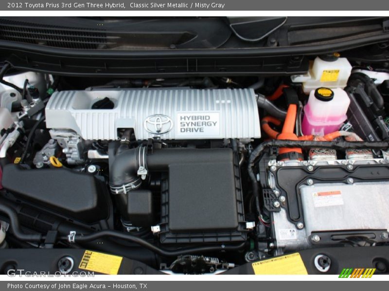  2012 Prius 3rd Gen Three Hybrid Engine - 1.8 Liter DOHC 16-Valve VVT-i 4 Cylinder Gasoline/Electric Hybrid