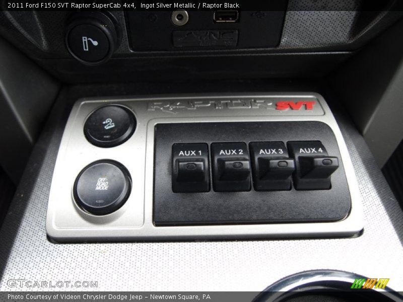 Controls of 2011 F150 SVT Raptor SuperCab 4x4