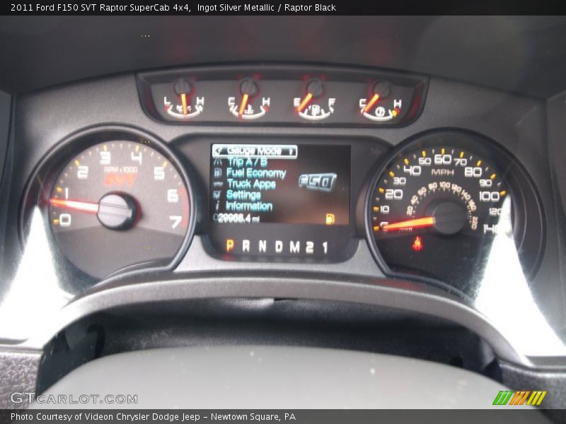  2011 F150 SVT Raptor SuperCab 4x4 SVT Raptor SuperCab 4x4 Gauges