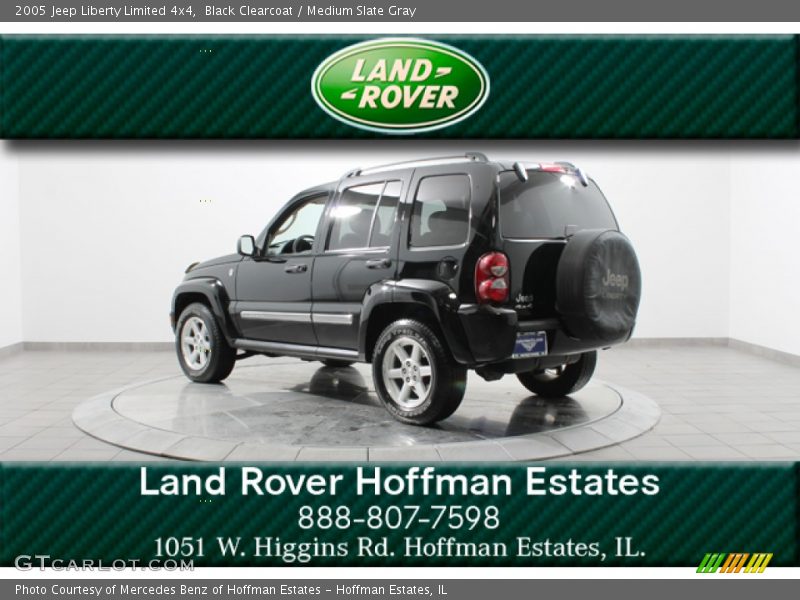 Black Clearcoat / Medium Slate Gray 2005 Jeep Liberty Limited 4x4