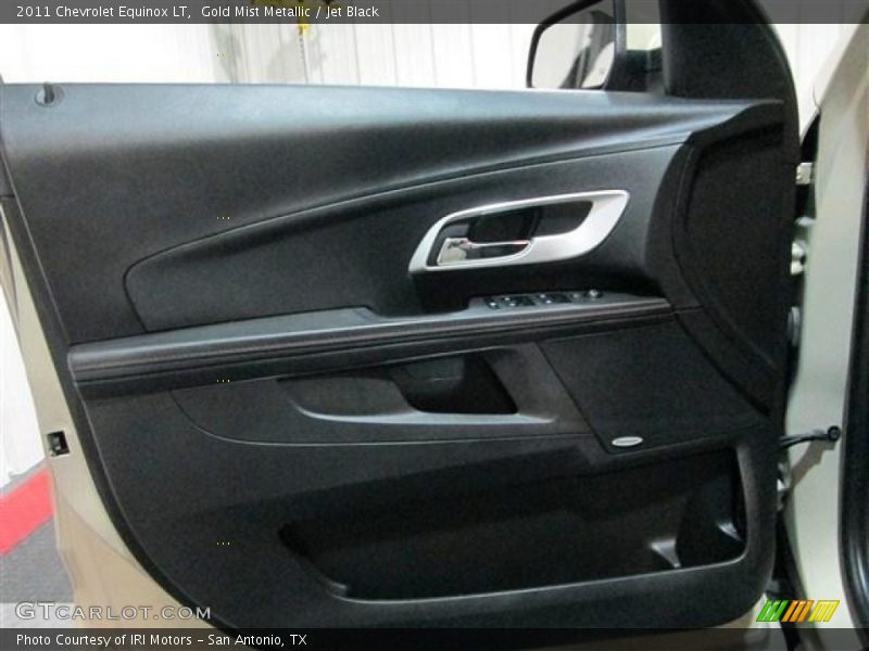 Gold Mist Metallic / Jet Black 2011 Chevrolet Equinox LT