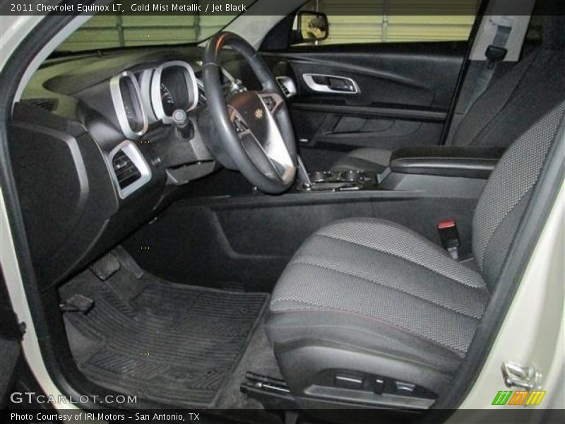 Gold Mist Metallic / Jet Black 2011 Chevrolet Equinox LT