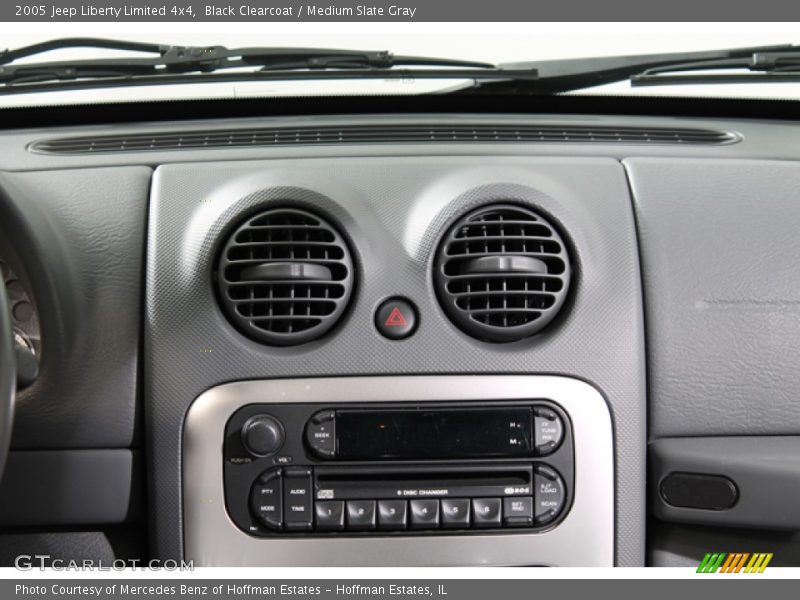 Black Clearcoat / Medium Slate Gray 2005 Jeep Liberty Limited 4x4
