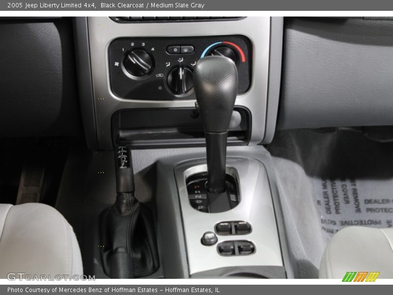 Black Clearcoat / Medium Slate Gray 2005 Jeep Liberty Limited 4x4