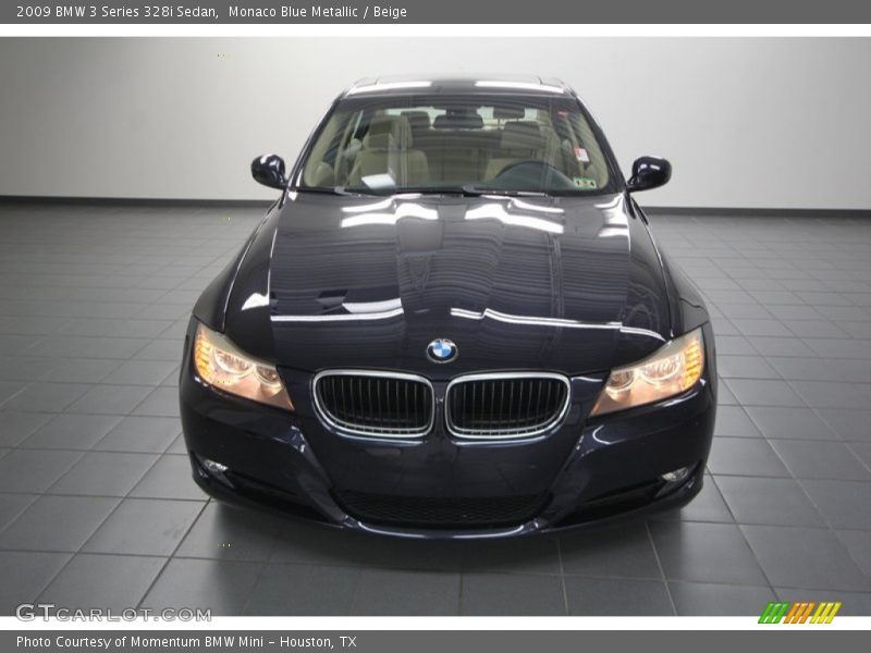 Monaco Blue Metallic / Beige 2009 BMW 3 Series 328i Sedan