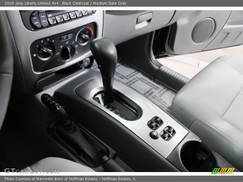 Black Clearcoat / Medium Slate Gray 2005 Jeep Liberty Limited 4x4