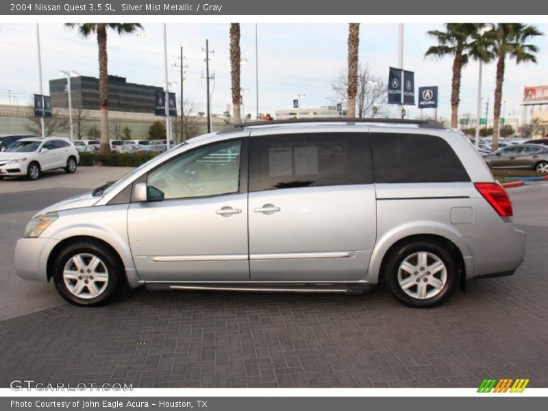 Silver Mist Metallic / Gray 2004 Nissan Quest 3.5 SL