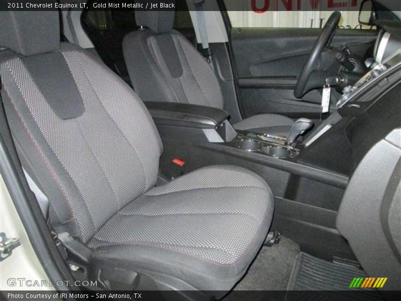 Gold Mist Metallic / Jet Black 2011 Chevrolet Equinox LT