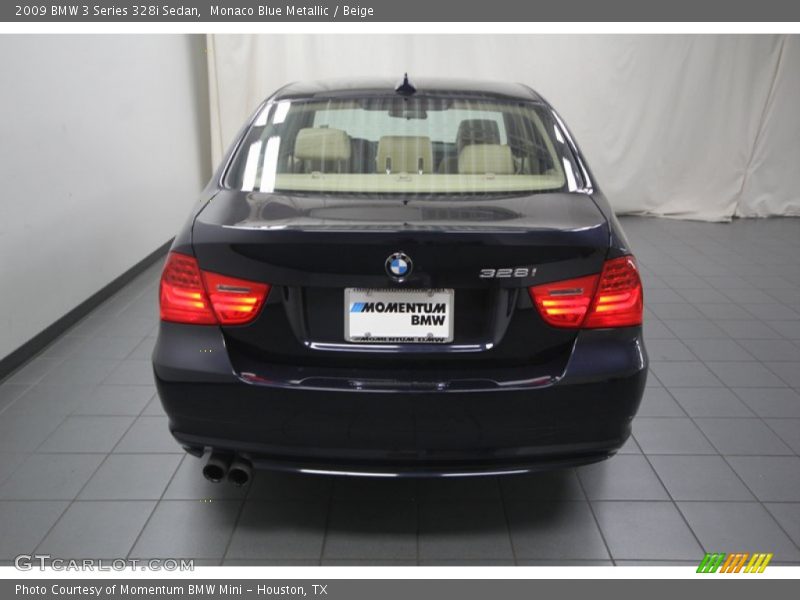 Monaco Blue Metallic / Beige 2009 BMW 3 Series 328i Sedan