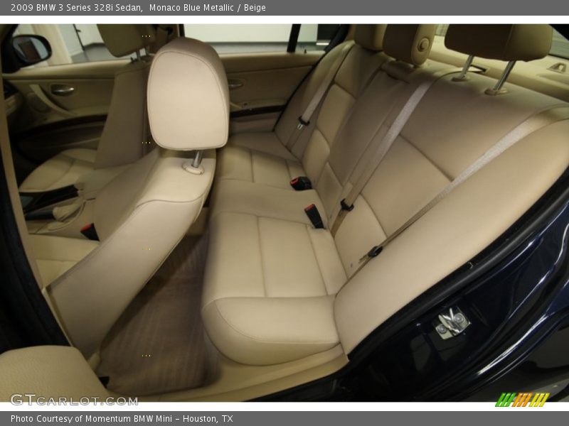 Monaco Blue Metallic / Beige 2009 BMW 3 Series 328i Sedan