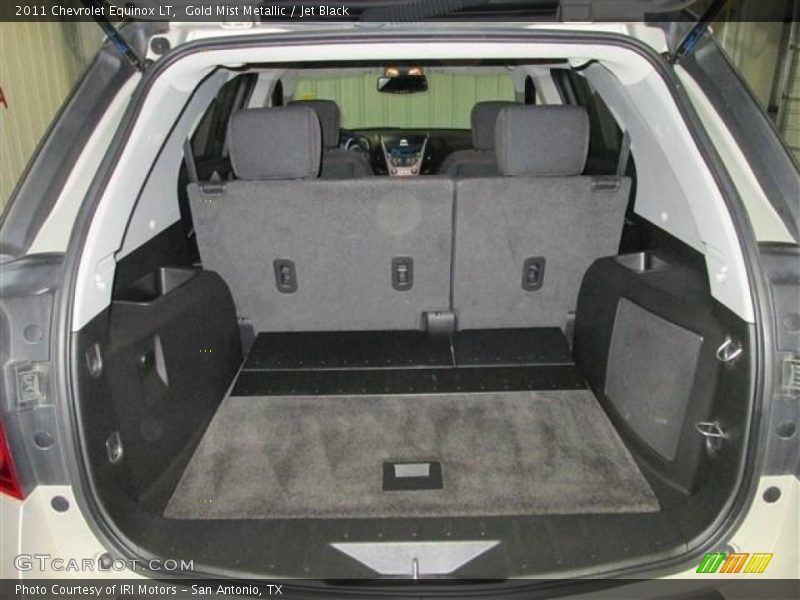 Gold Mist Metallic / Jet Black 2011 Chevrolet Equinox LT