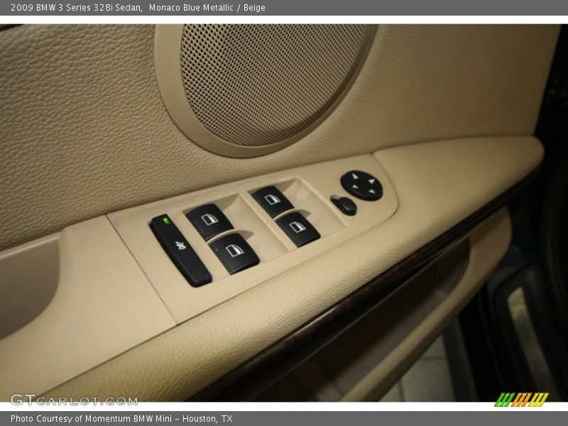 Monaco Blue Metallic / Beige 2009 BMW 3 Series 328i Sedan