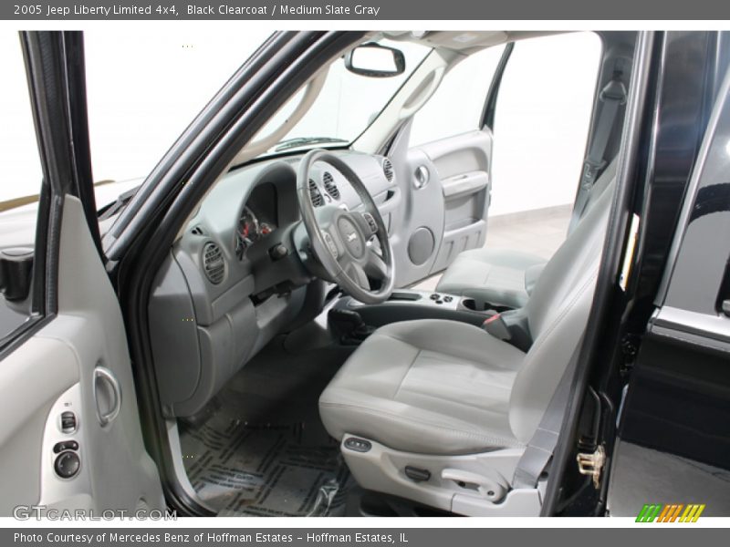 Black Clearcoat / Medium Slate Gray 2005 Jeep Liberty Limited 4x4