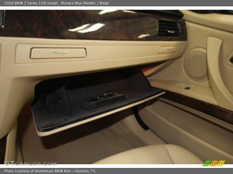 Monaco Blue Metallic / Beige 2009 BMW 3 Series 328i Sedan