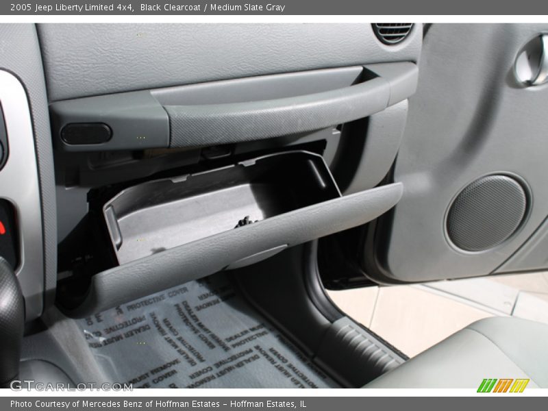 Black Clearcoat / Medium Slate Gray 2005 Jeep Liberty Limited 4x4