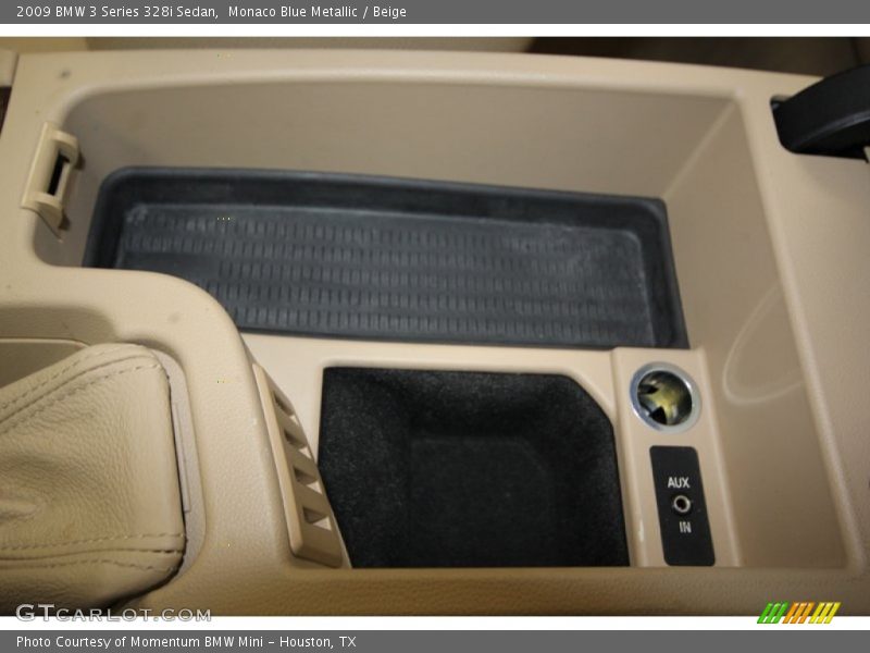 Monaco Blue Metallic / Beige 2009 BMW 3 Series 328i Sedan