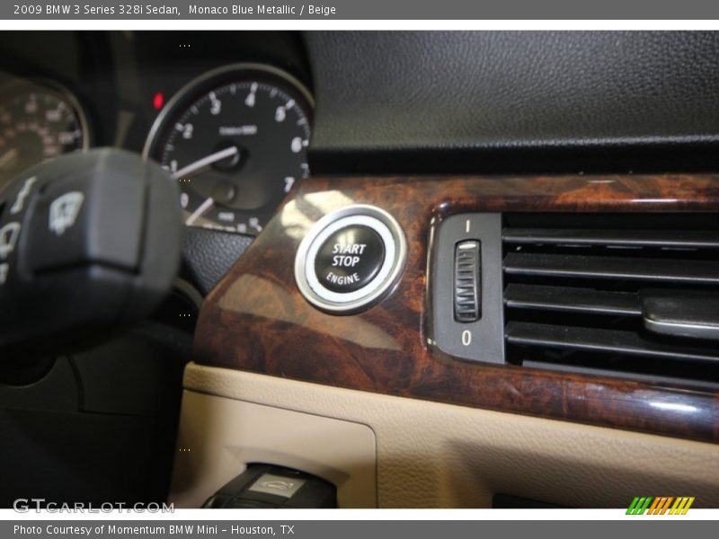Monaco Blue Metallic / Beige 2009 BMW 3 Series 328i Sedan