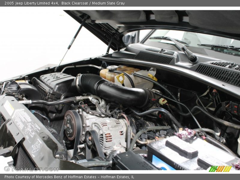 Black Clearcoat / Medium Slate Gray 2005 Jeep Liberty Limited 4x4