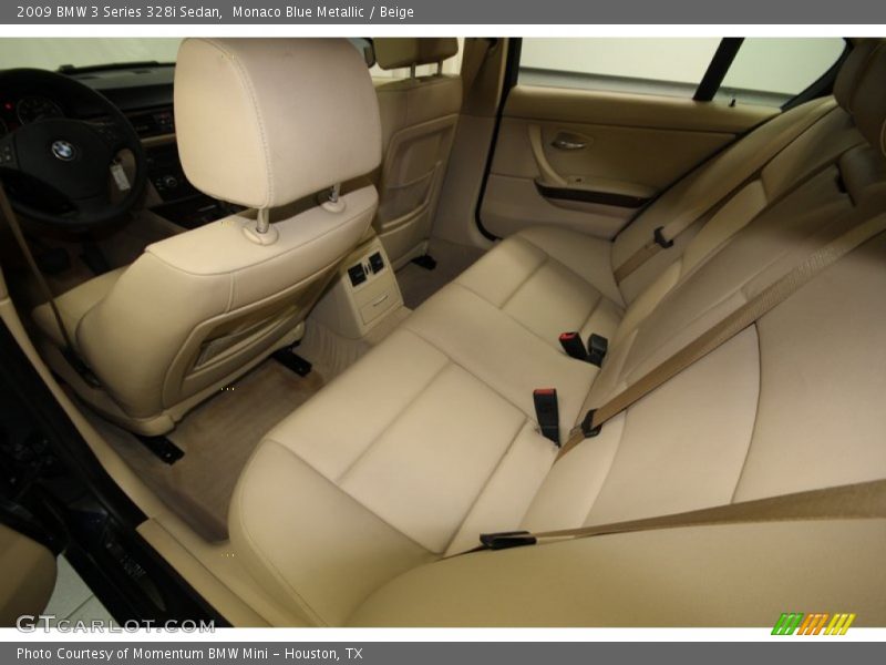 Monaco Blue Metallic / Beige 2009 BMW 3 Series 328i Sedan