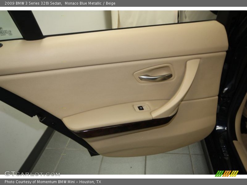 Monaco Blue Metallic / Beige 2009 BMW 3 Series 328i Sedan
