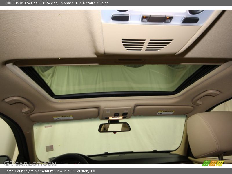 Monaco Blue Metallic / Beige 2009 BMW 3 Series 328i Sedan