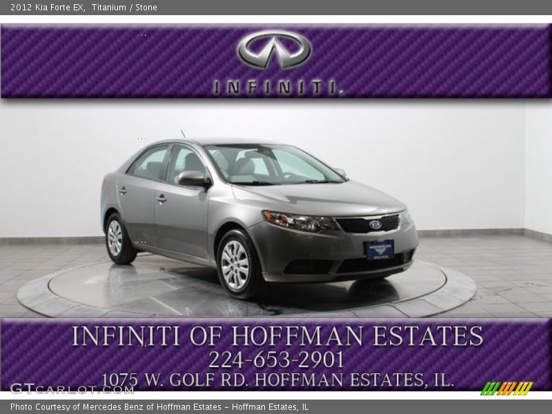 Titanium / Stone 2012 Kia Forte EX