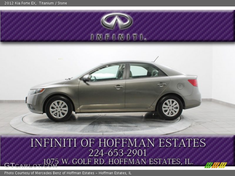 Titanium / Stone 2012 Kia Forte EX