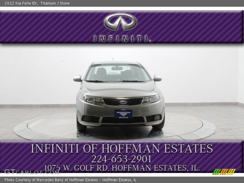 Titanium / Stone 2012 Kia Forte EX