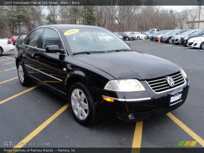 Black / Black 2003 Volkswagen Passat GLX Sedan