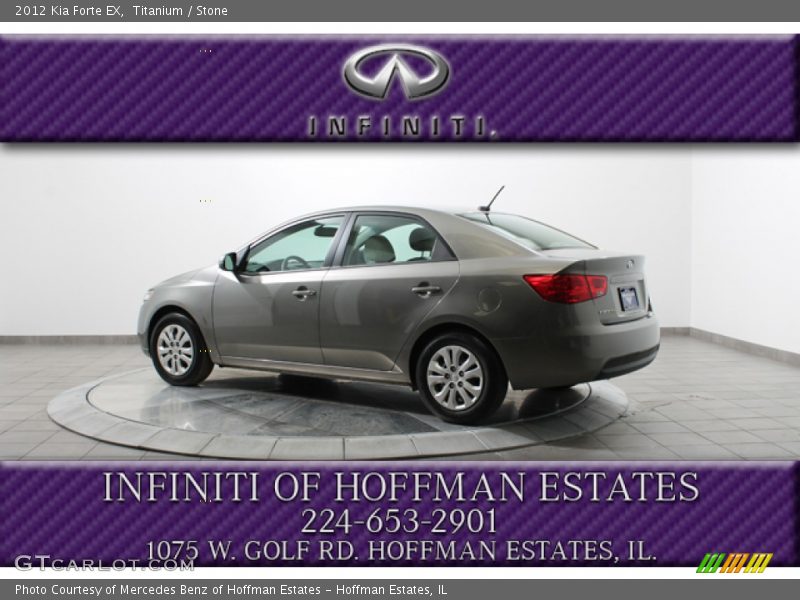 Titanium / Stone 2012 Kia Forte EX