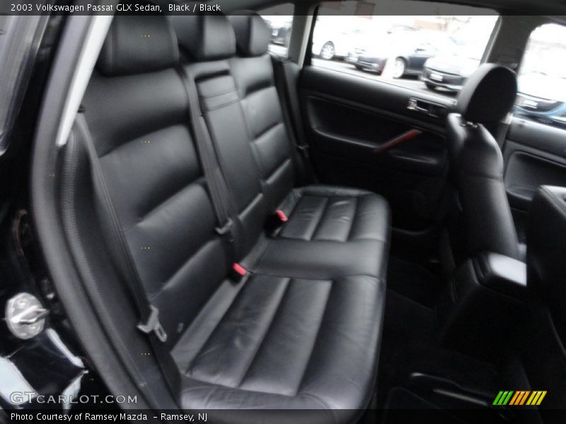 Rear Seat of 2003 Passat GLX Sedan