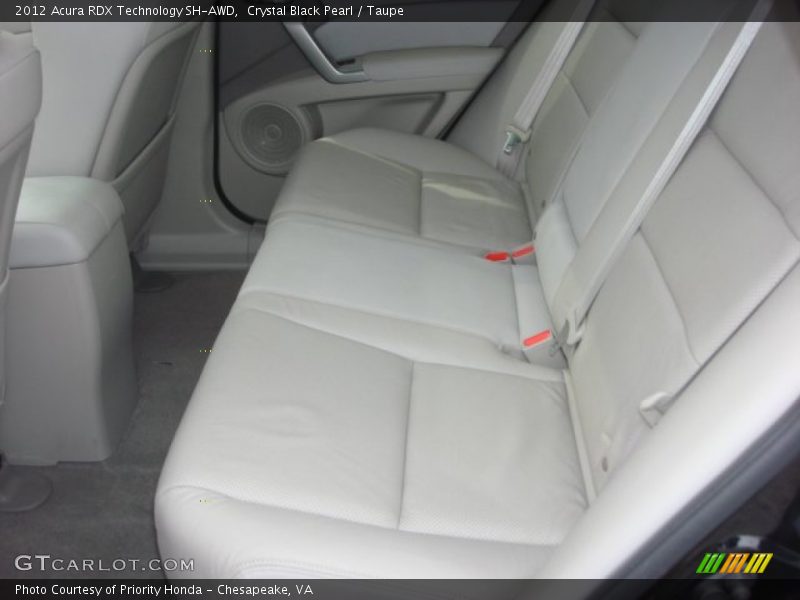 Crystal Black Pearl / Taupe 2012 Acura RDX Technology SH-AWD