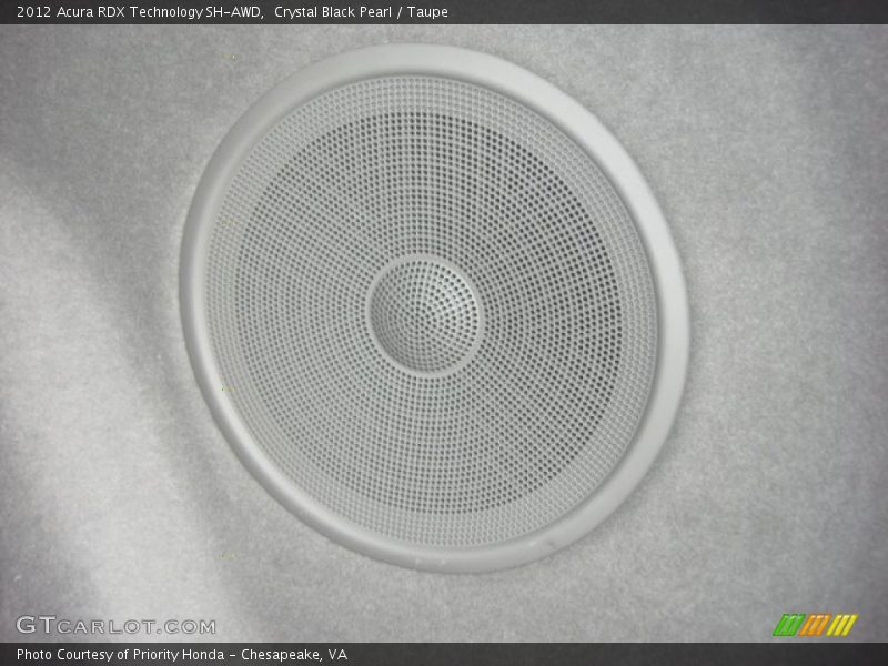 Crystal Black Pearl / Taupe 2012 Acura RDX Technology SH-AWD