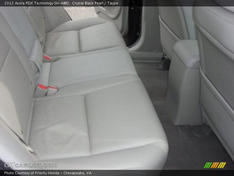 Crystal Black Pearl / Taupe 2012 Acura RDX Technology SH-AWD