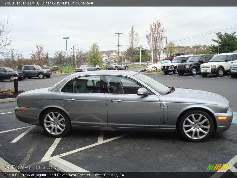 Lunar Grey Metallic / Charcoal 2008 Jaguar XJ XJ8