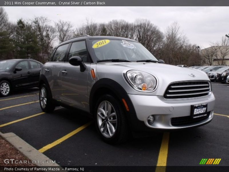 Crystal Silver / Carbon Black 2011 Mini Cooper Countryman