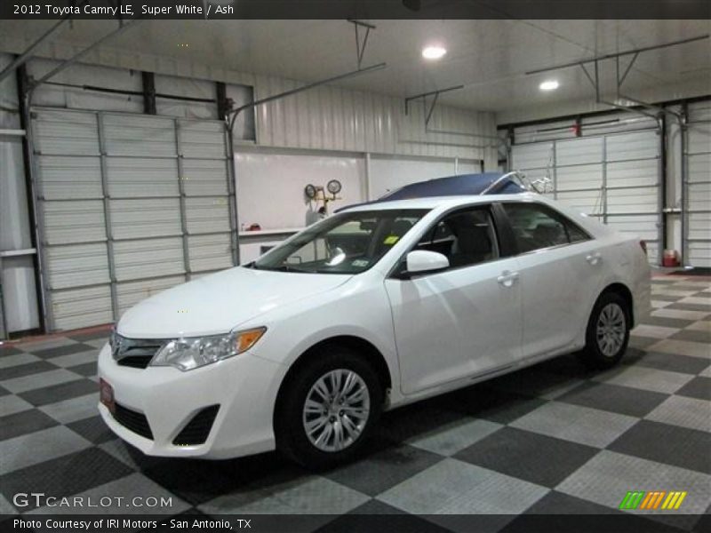 Super White / Ash 2012 Toyota Camry LE