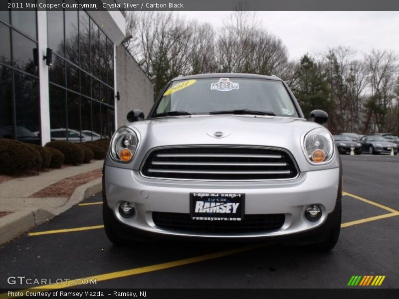 Crystal Silver / Carbon Black 2011 Mini Cooper Countryman