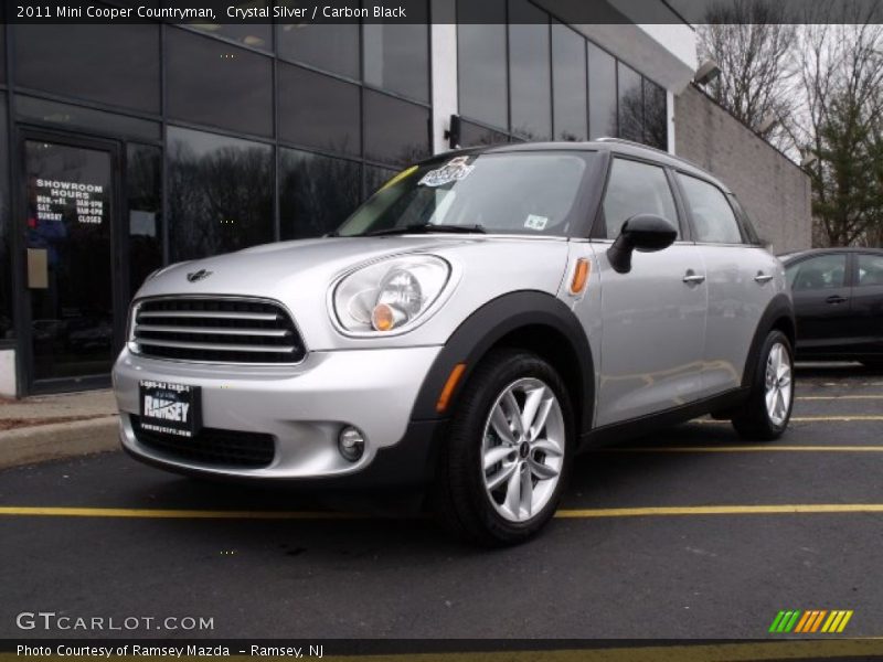 Crystal Silver / Carbon Black 2011 Mini Cooper Countryman